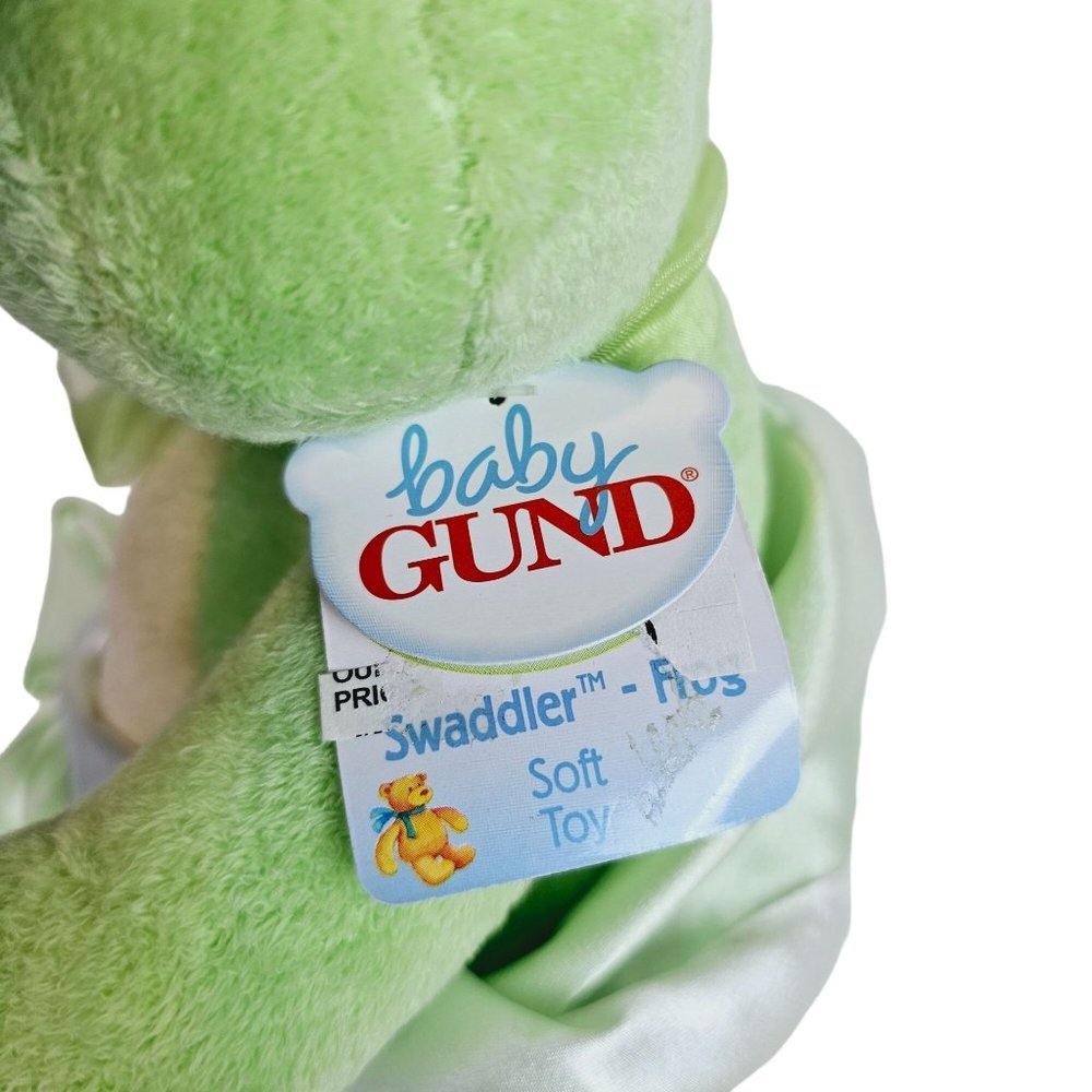 Baby Gund RETIRED Swaddler Frog & Swaddler Duck, Lovey with Blanket, NWT - Picture 8 of 8
